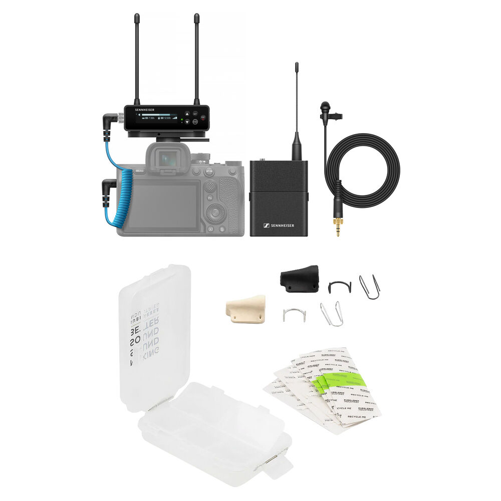 Sennheiser EW-DP ME 2 SET Mic Inalámbrico Digital Omnidireccional con Kit de Ocultación