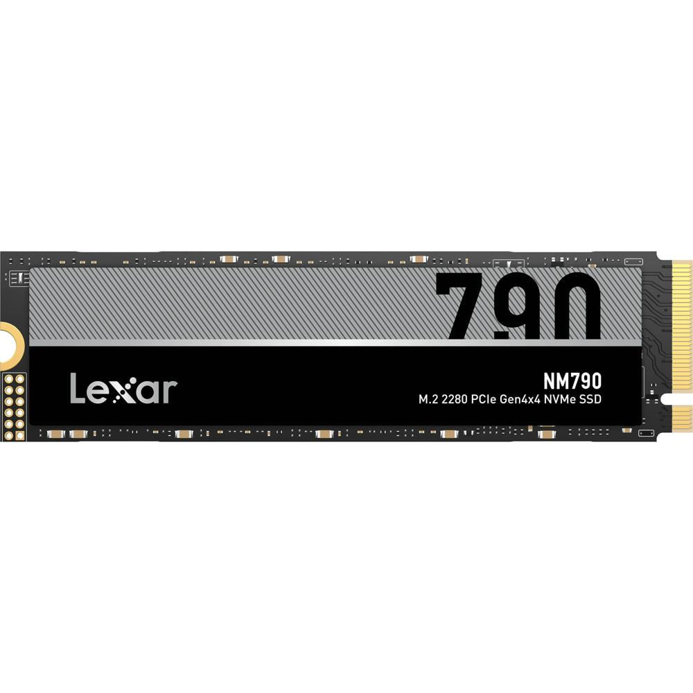 Lexar NM790 4TB SSD M.2 2280 PCIe 4.0 x4 NVMe - Lectura 7400 MB/s, Escritura 6500 MB/s, Co