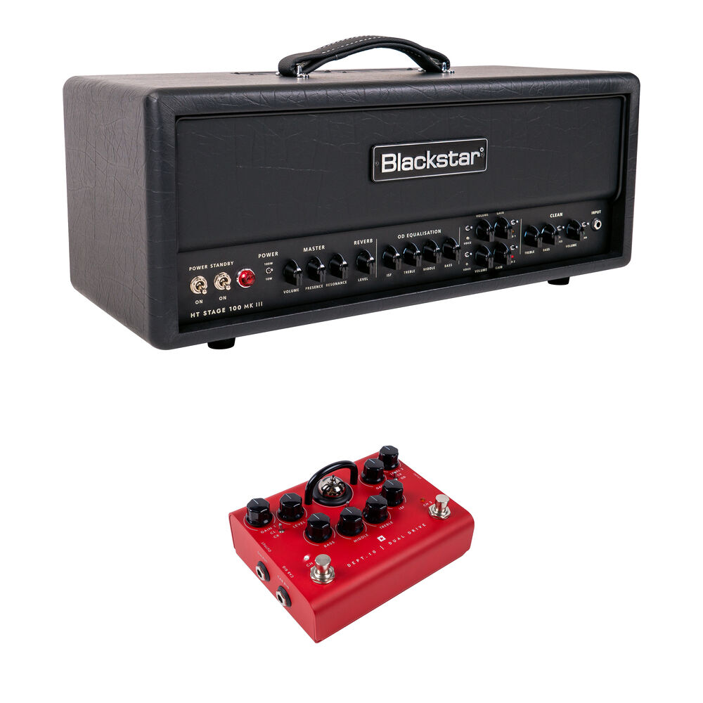 Blackstar HT Stage 100 MK III Amplificador de Guitarra a Válvulas de 100W con Pedal de Ov