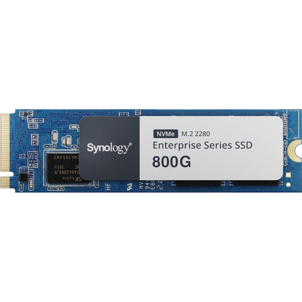 Synology SSD 800GB SNV5420 NVMe PCIe 3.0 M.2 - 3000 MB/s Lectura, 1000 MB/s Escritura, 140
