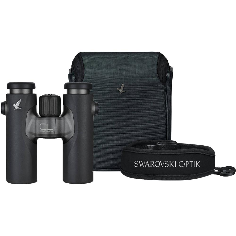 SWAROVSKI OPTIK 8x30 CL Companion Binocular - Prism Tipo BAK4, 30mm Lentes, Antideslizante