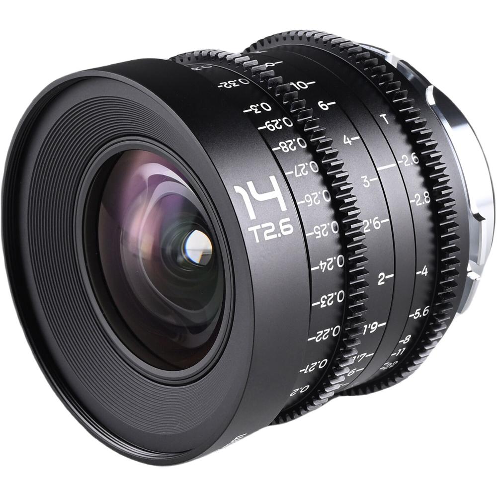 Venus Optics Laowa 14mm T2.6 Zero-D VV Cine Lens ARRI PL - 117.8° FOV, 7.9"" Mínima Dista