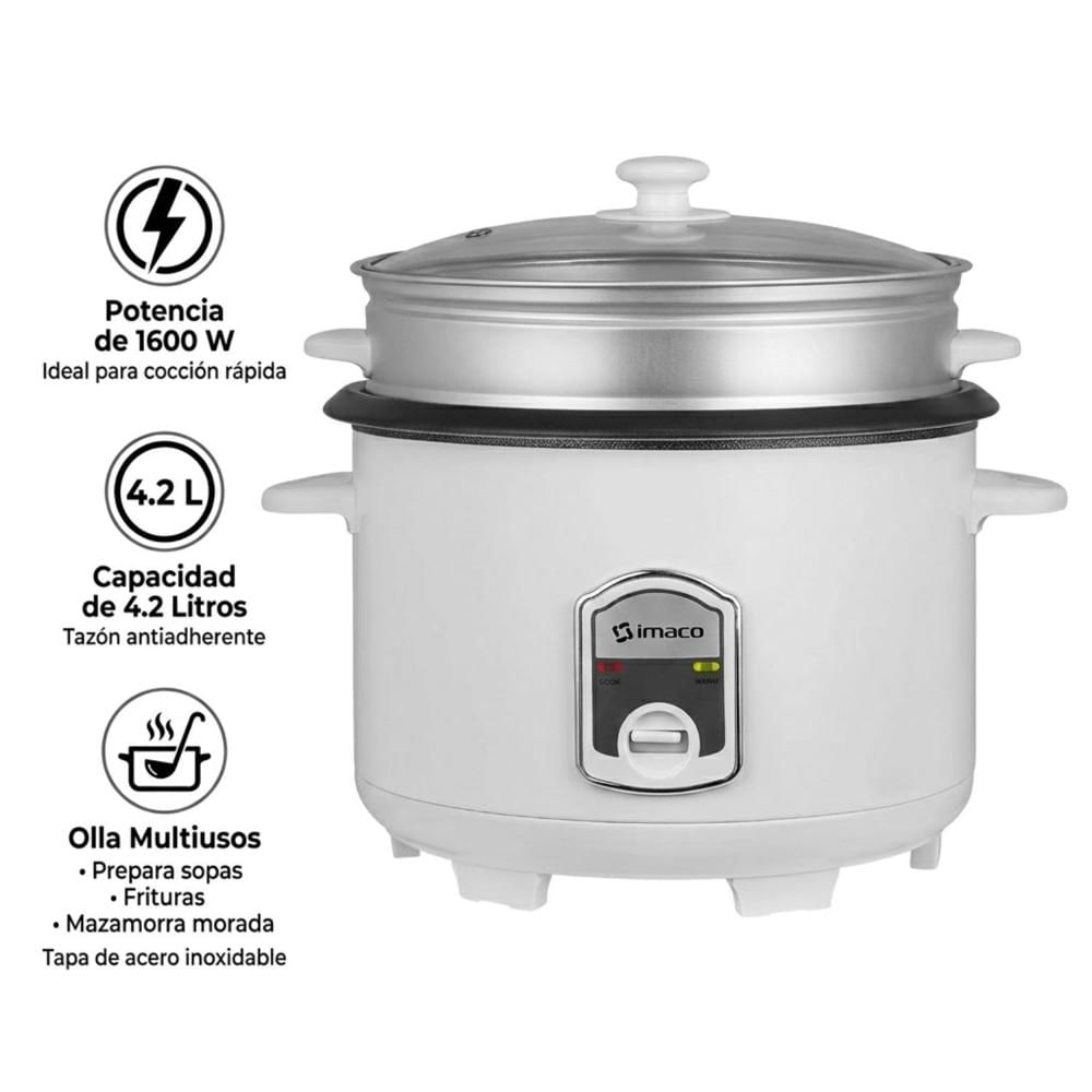 Olla Arrocera Imaco RC42 4.2 LT