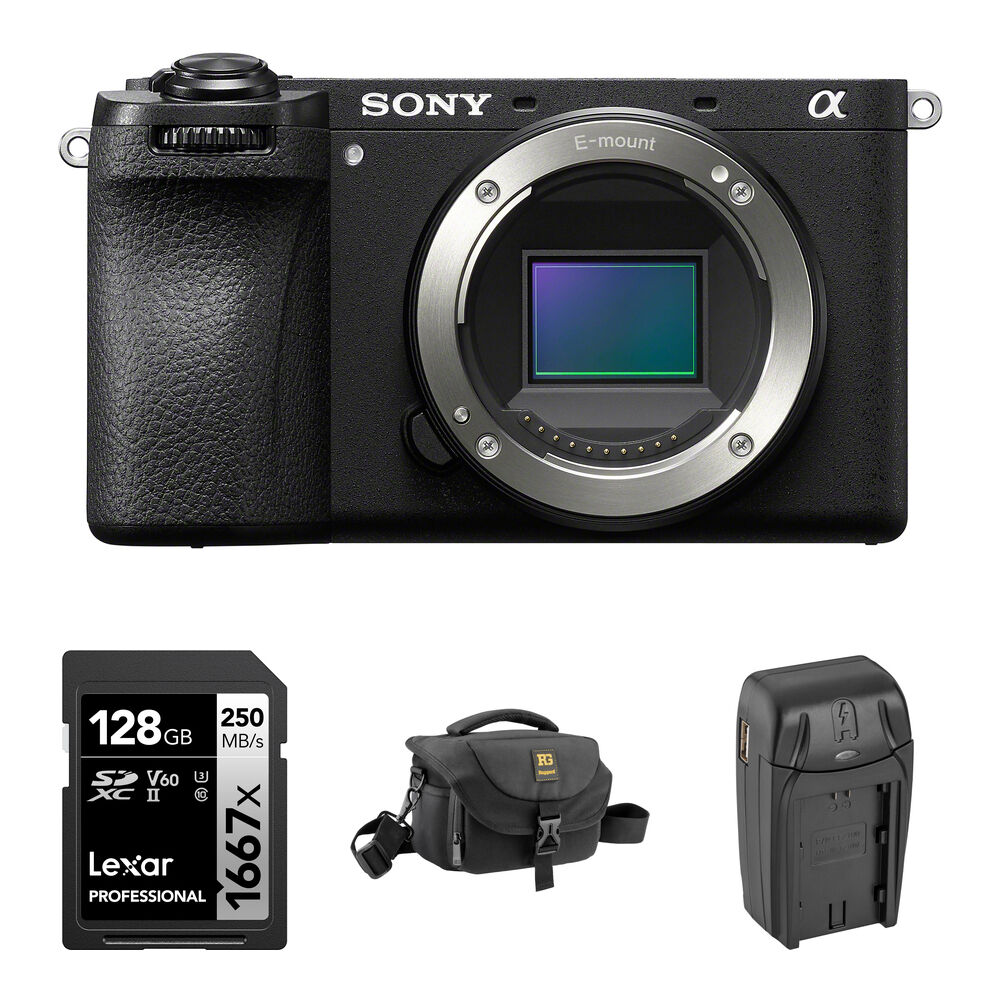 Sony Cámara Sin Espejo a6700 26MP con Accesorios Básicos