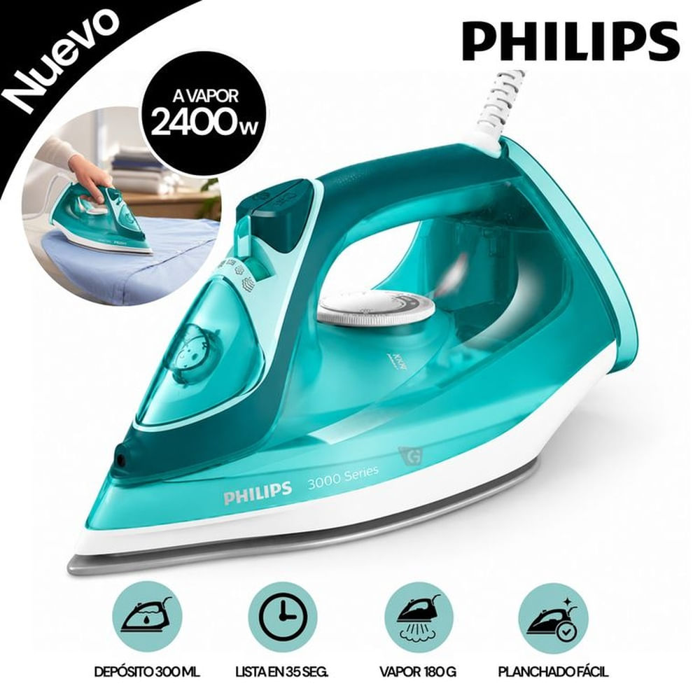 Plancha de vapor Serie 3000 DST303070 Philips
