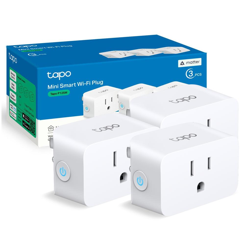 Enchufe Inteligente Tapo P125M PK3 Apple Homekit