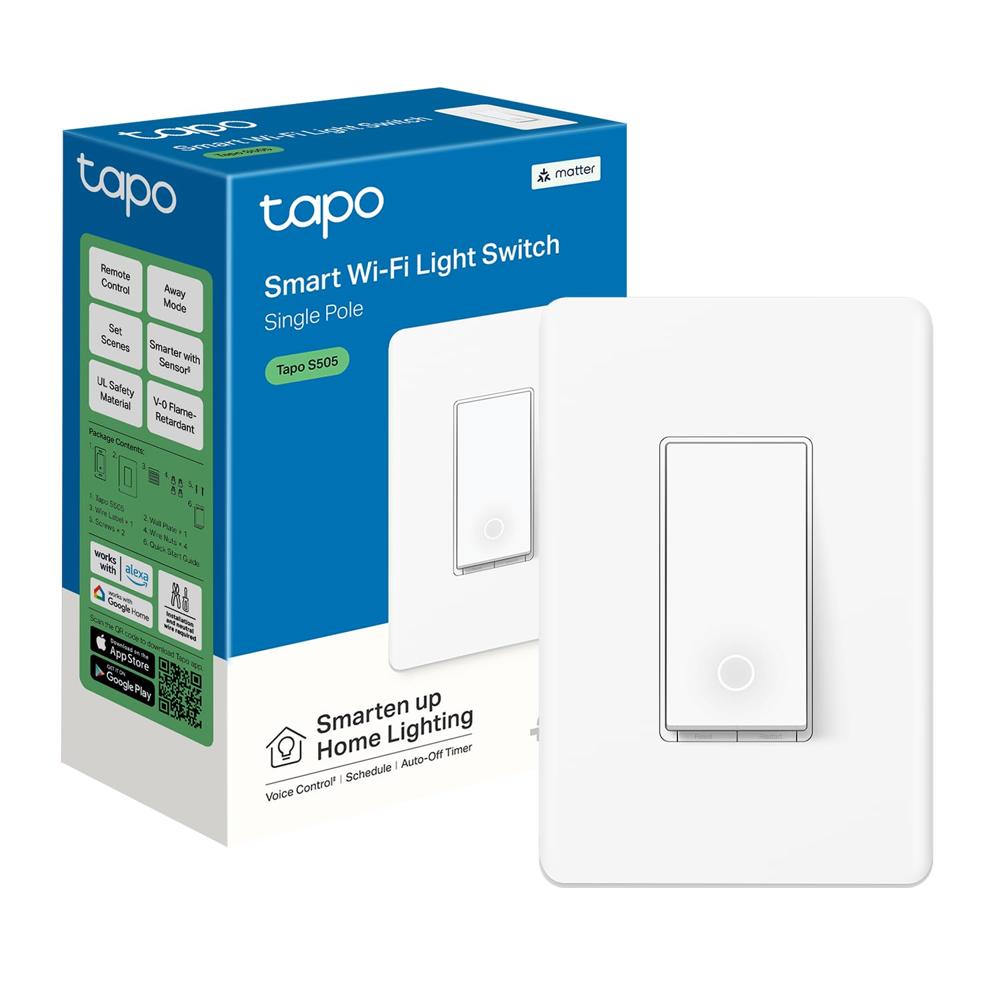 Interruptor Inteligente Tapo S505 Apple Homekit