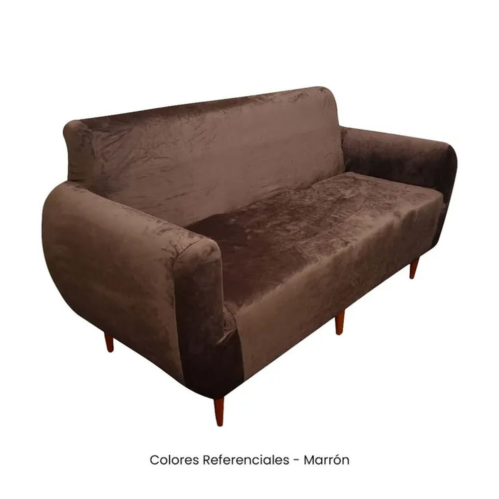 Juego de Funda Nacional de Terciopelo para Mueble 321 - Marrón
