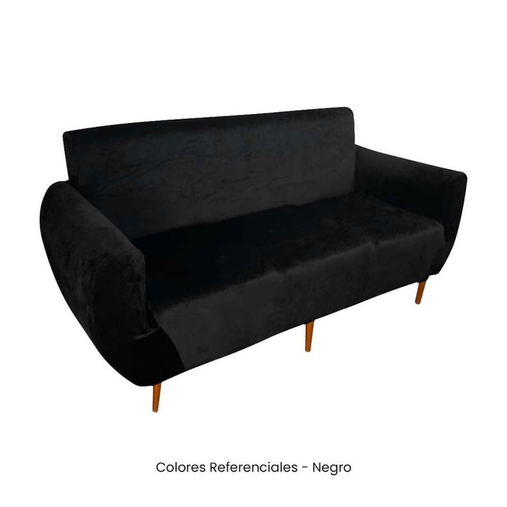 Juego de Funda Nacional de Terciopelo para Mueble 321 - Negro