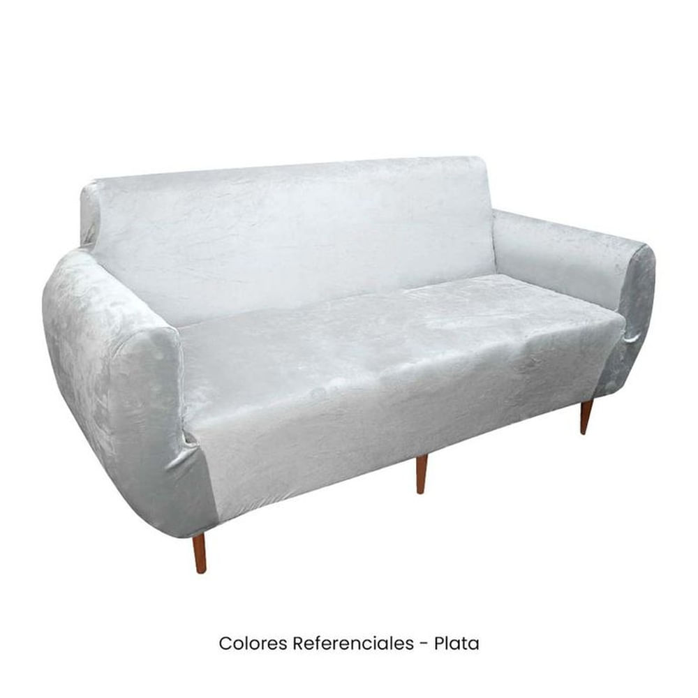 Juego de Funda Nacional de Terciopelo para Mueble 321 - Plata