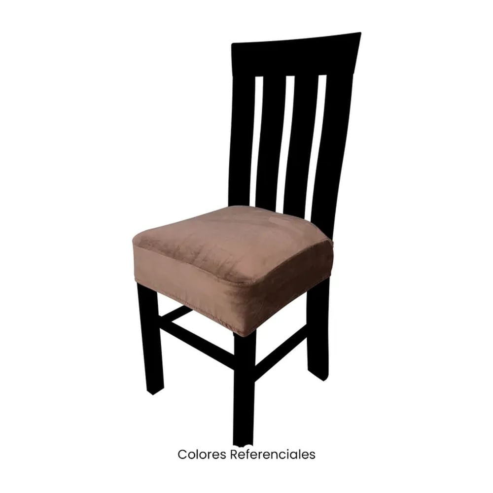 Funda de asiento en tela de terciopelo - Cocoa