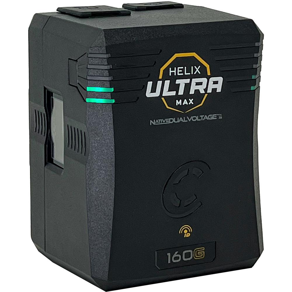 Core SWX Helix Max Ultra Batería Inteligente de Doble Voltaje 158Wh Gold Mount con LCD y