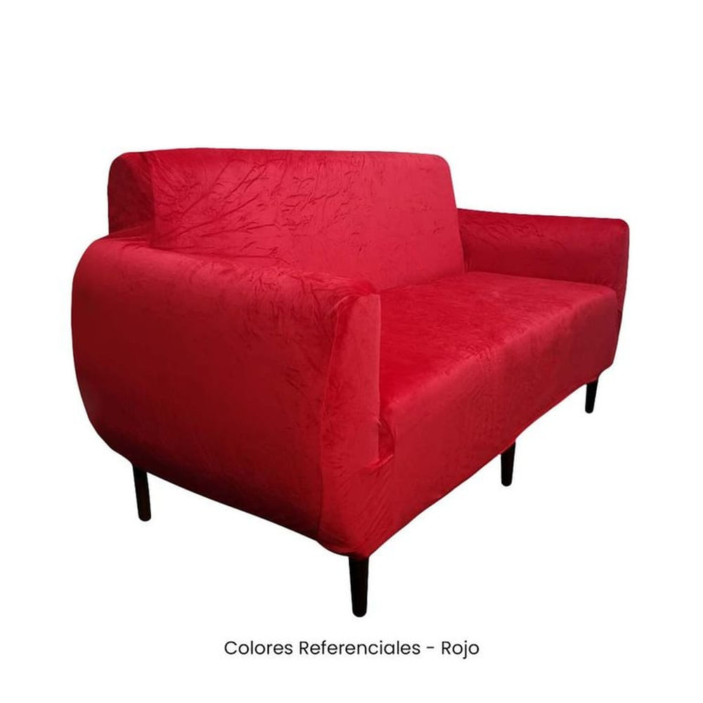 Juego de Funda Nacional de Terciopelo para Mueble 321 - Rojo