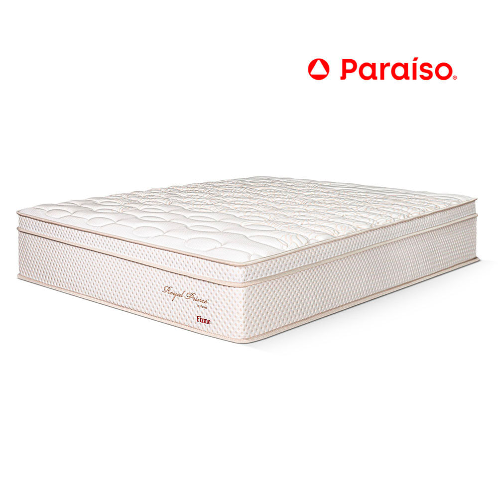 Colchón PARAISO Royal Prince 1.5 Plazas + 1 Almohada Viscoelástica
