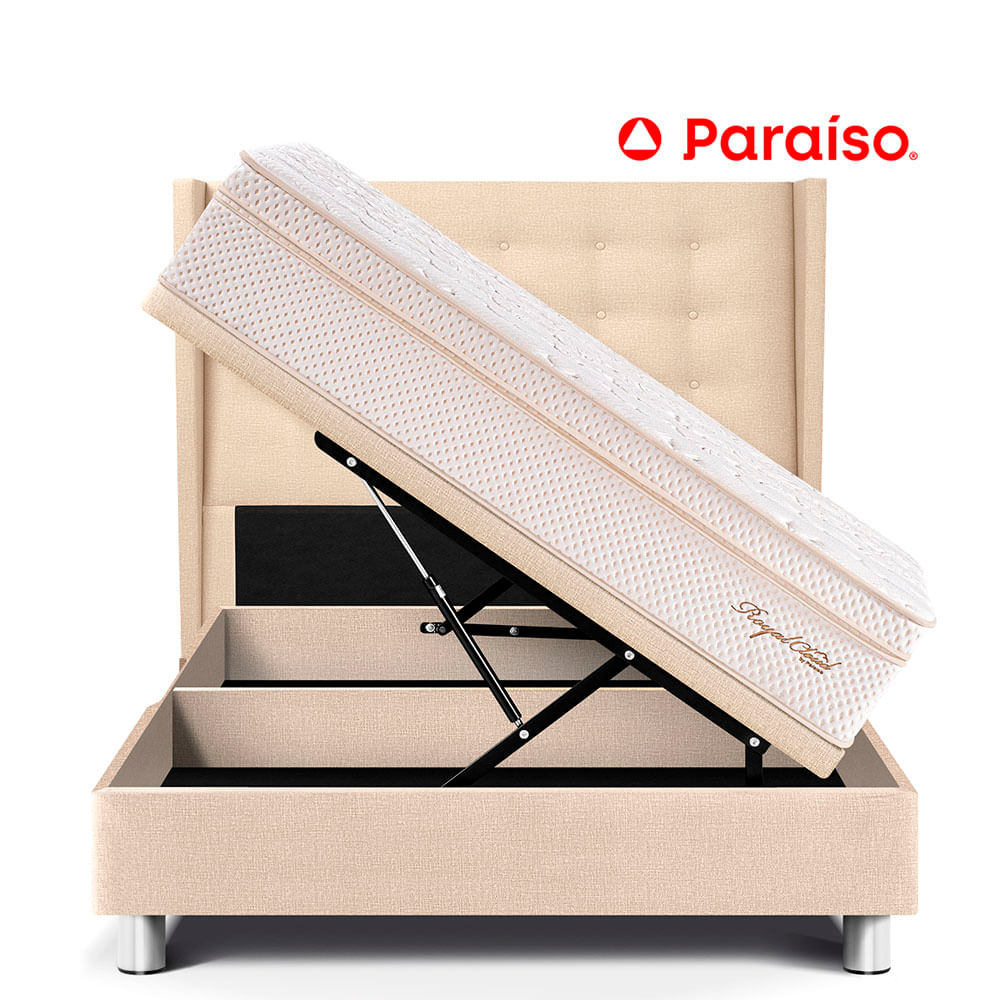 Dormitorio Boxet Gold Royal Cloud 2 Plazas Champagne