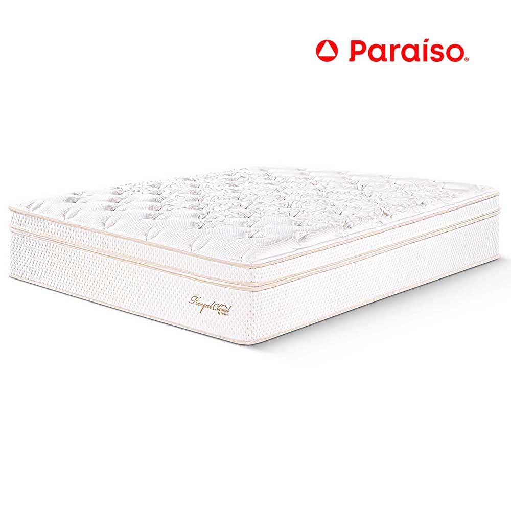 Colchón Paraíso Royal Cloud 1.5 Plazas + 1 almohada viscoelástica