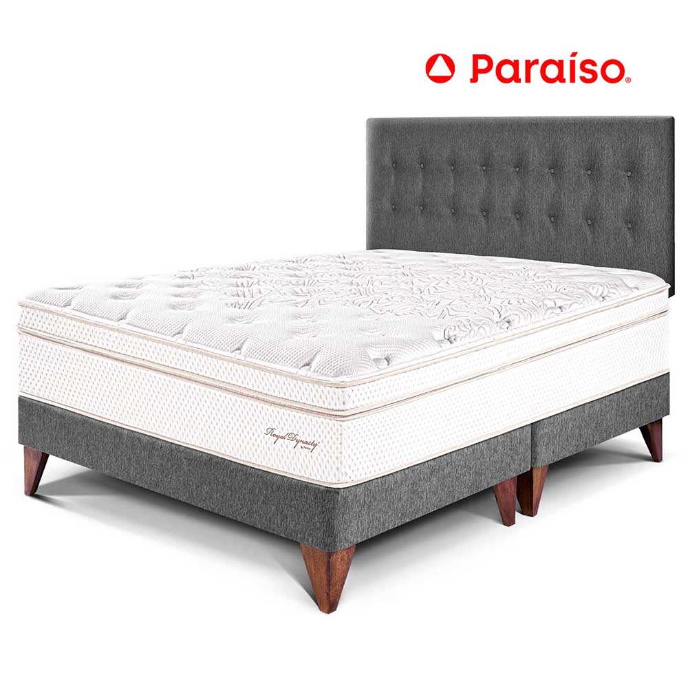 Dormitorio Europeo Royal Dynasty King Gris