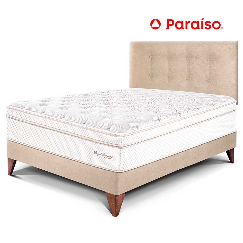 Dormitorio Europeo Royal Dynasty 1.5 Plazas Champagne