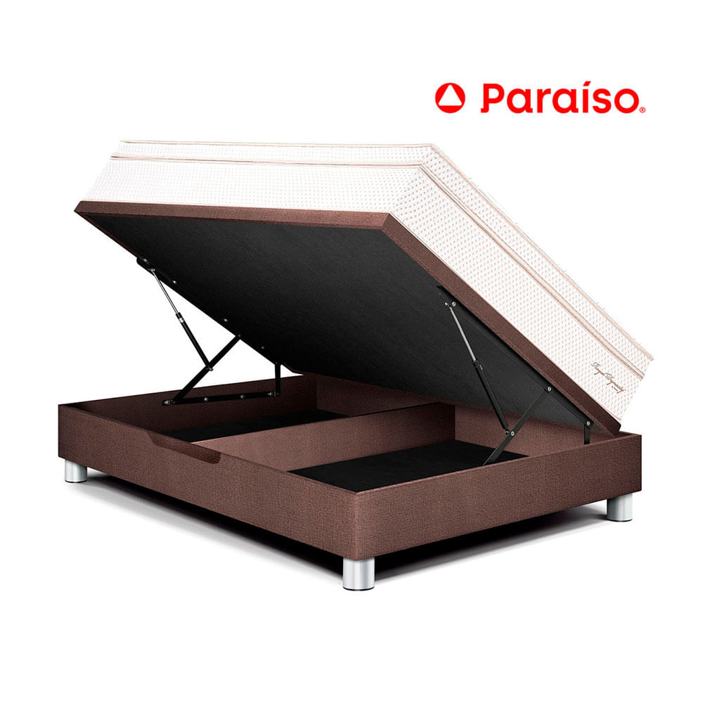 Cama Boxet Royal Dynasty 2 Plazas Chocolate