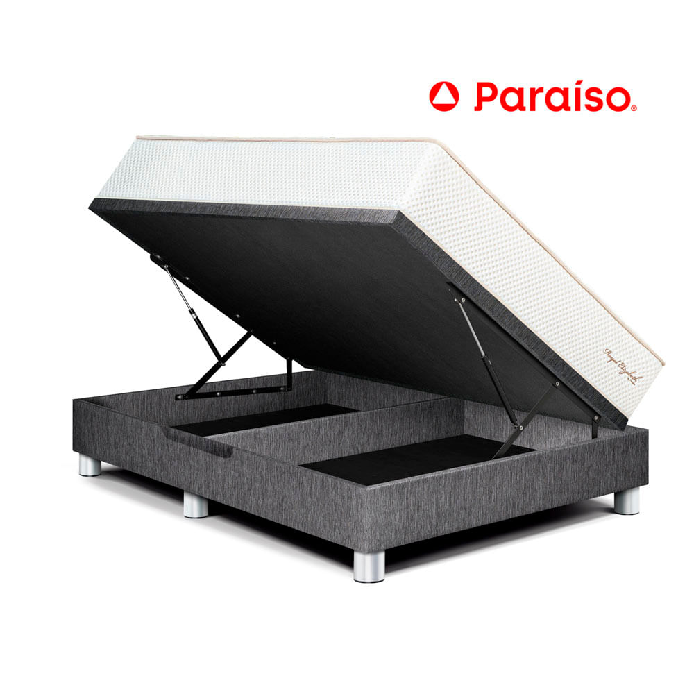 Cama Boxet Royal Elizabeth Queen Gris