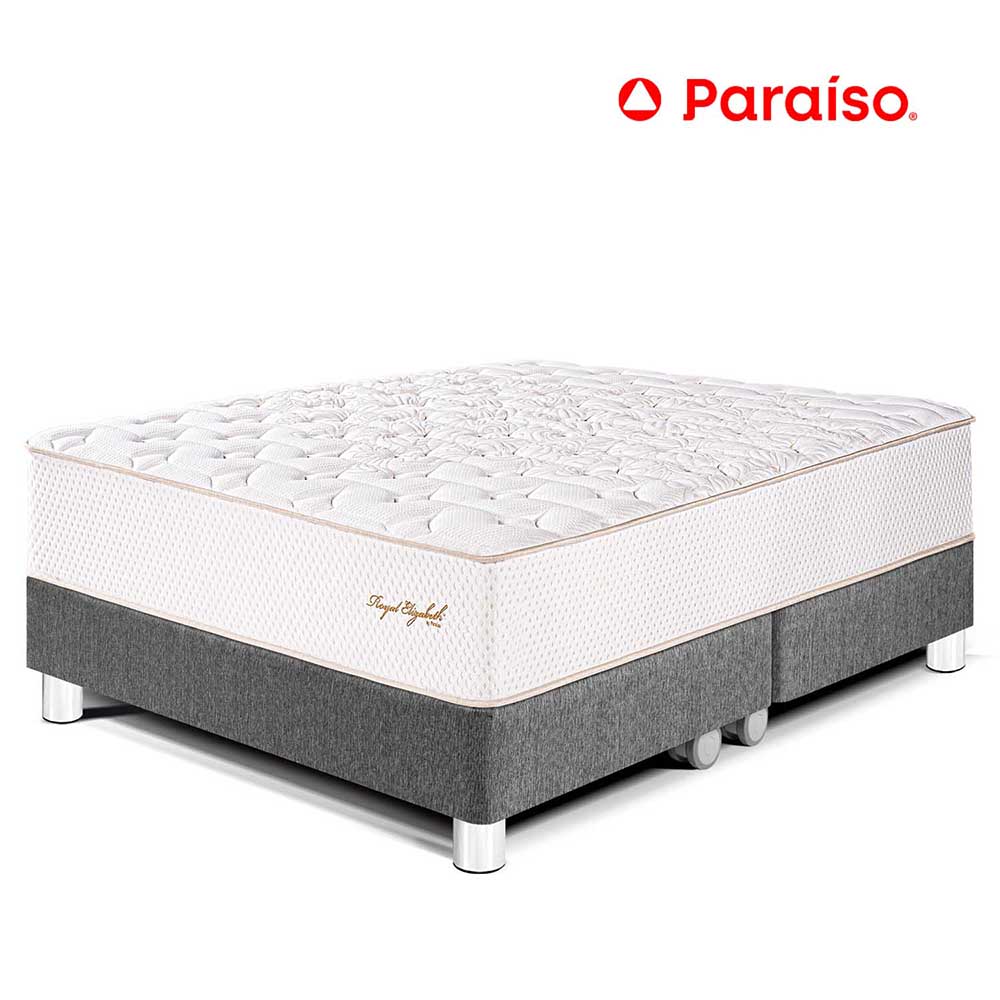 Cama Royal Elizabeth Queen Gris
