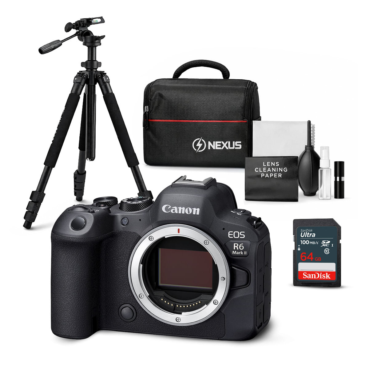 Cámara Canon EOS R6 Mark II Cuerpo Solo y Kit Ultimate