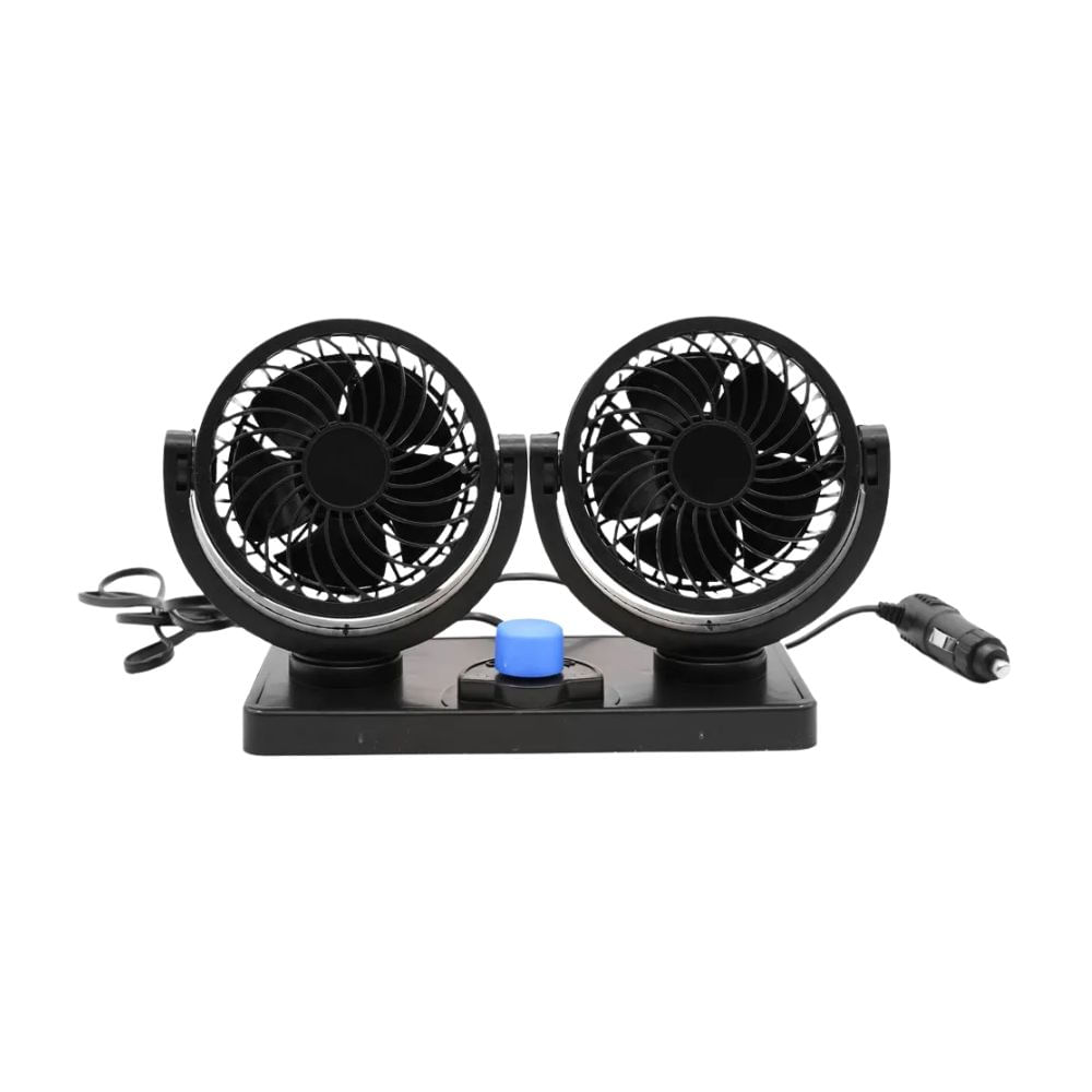 Ventilador Doble para Auto 12V