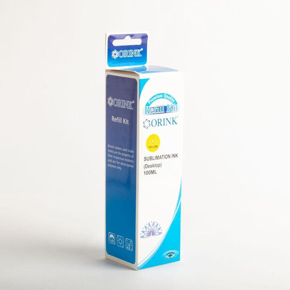 Tinta Sublimación Orink Yellow 100 ml