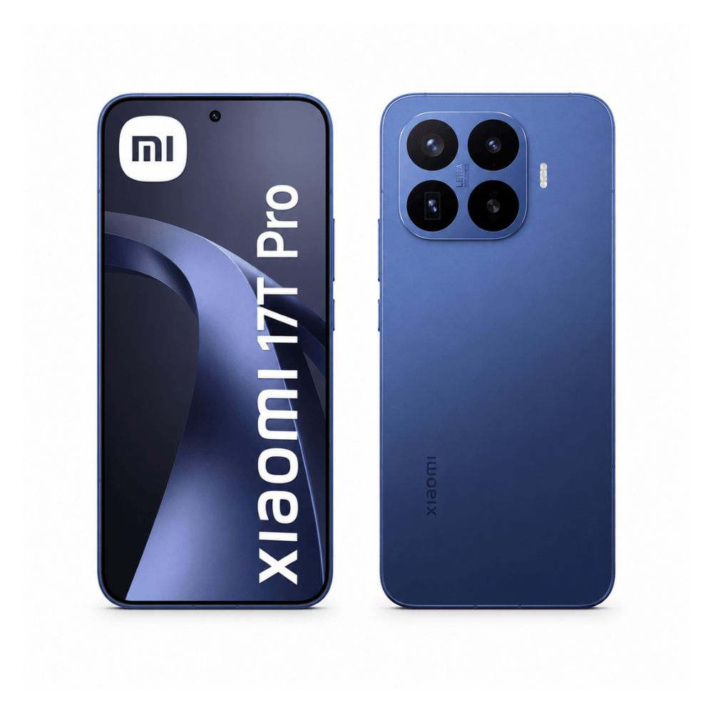 Celular Xiaomi 17T Pro 5G 12GB 512GB Azul Oscuro - Cámara Leica y Batería de 7000mah
