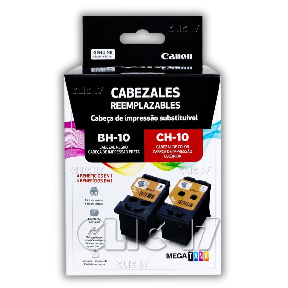 Cabezal Canon BH-10 Negro CH-10 Tricolor G5010 G6010 G3160 Original