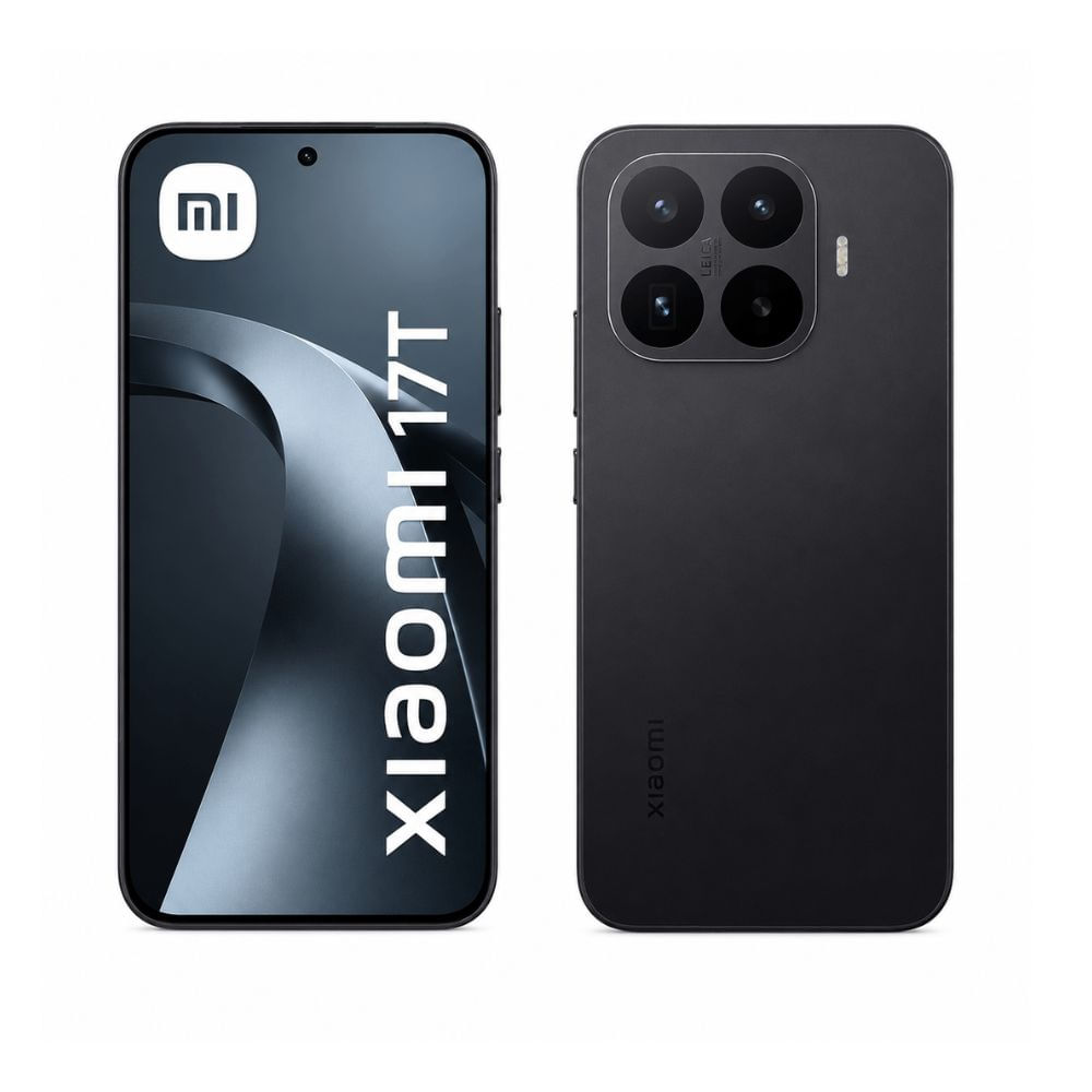 Celular Xiaomi 17T 12GB RAM 512GB ROM Negro - Cámara Leica