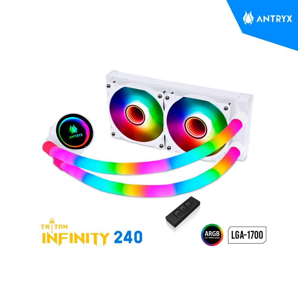 SISTEMA DE ENFRIAMIENTO LIQUIDO CORSAIR ICUE H60X RGB ELITE 120MM INTEL AMD NEGRO