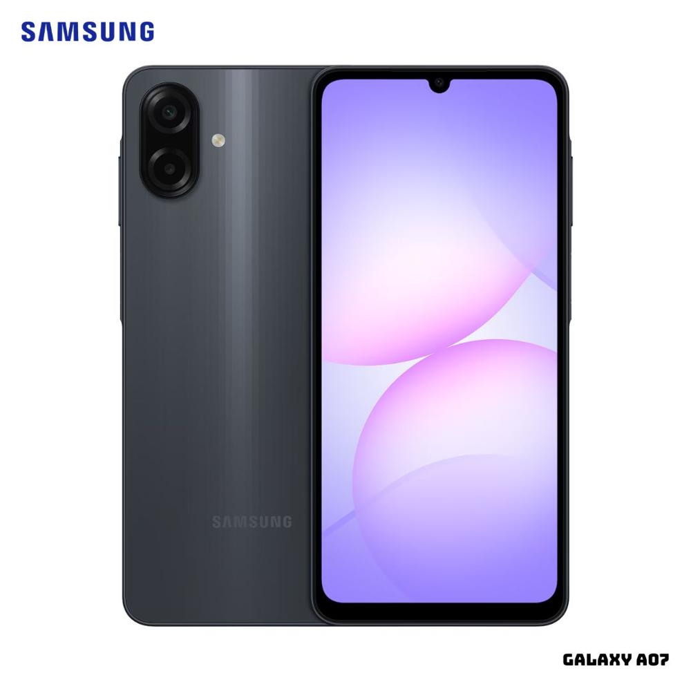 CELULAR SAMSUNG GALAXY A07 4GB RAM 128GB ROM - NEGRO