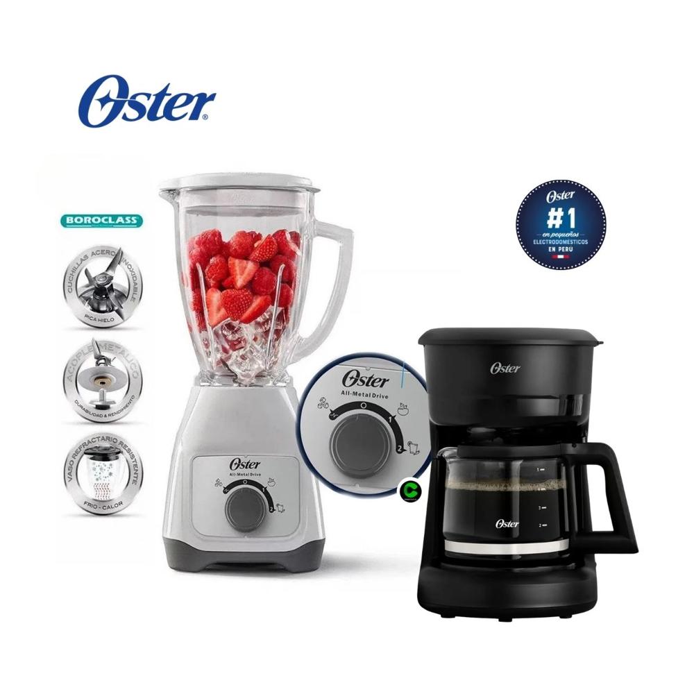 Combo Licuadora 1.5 L BLSTKAGWRD - Cafetera 5 tazas BVSTDCS51B