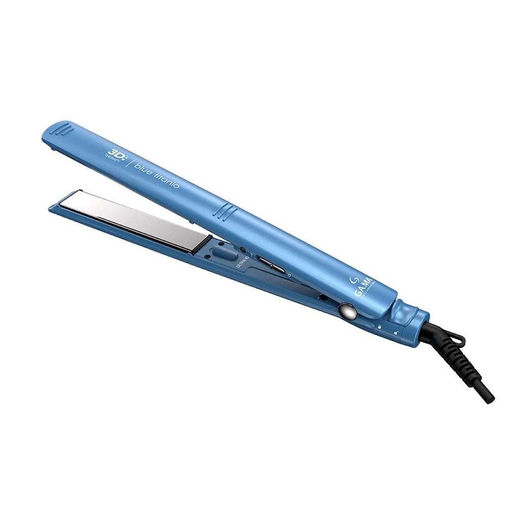 Plancha Alisadora GAMA 3D Blue Titanio BECHS0000002426 Azul