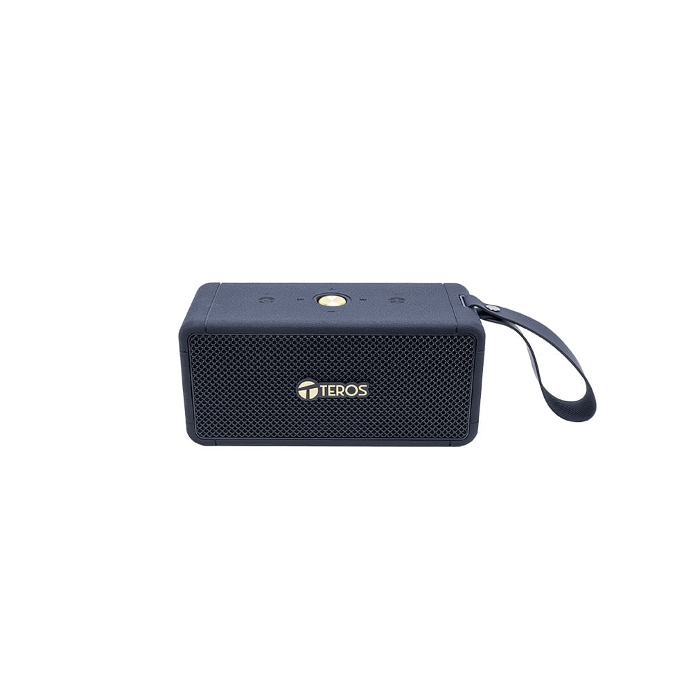 Parlante inalambrico TEROS Legacy 6052 LEG-6052BLK 8W BT 5.3 4000 mAh USB TF Aux Negro