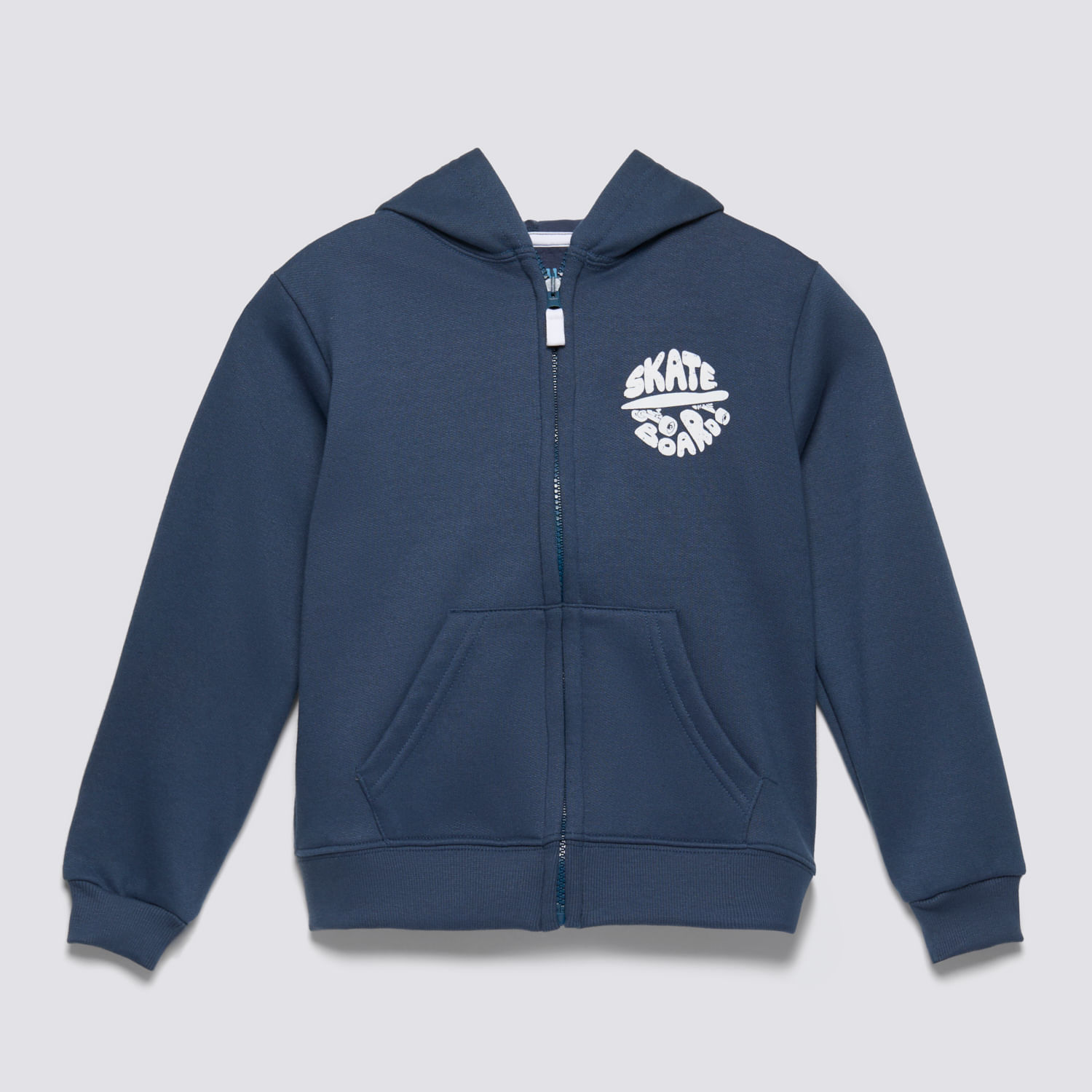 Polera Circus Niño Fleece Solid Zip