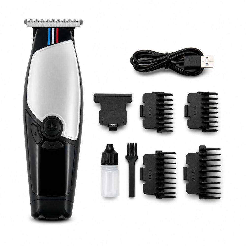 Máquina Cortadora de Cabello Pelo Recargable Profesional ROZIA HQ398