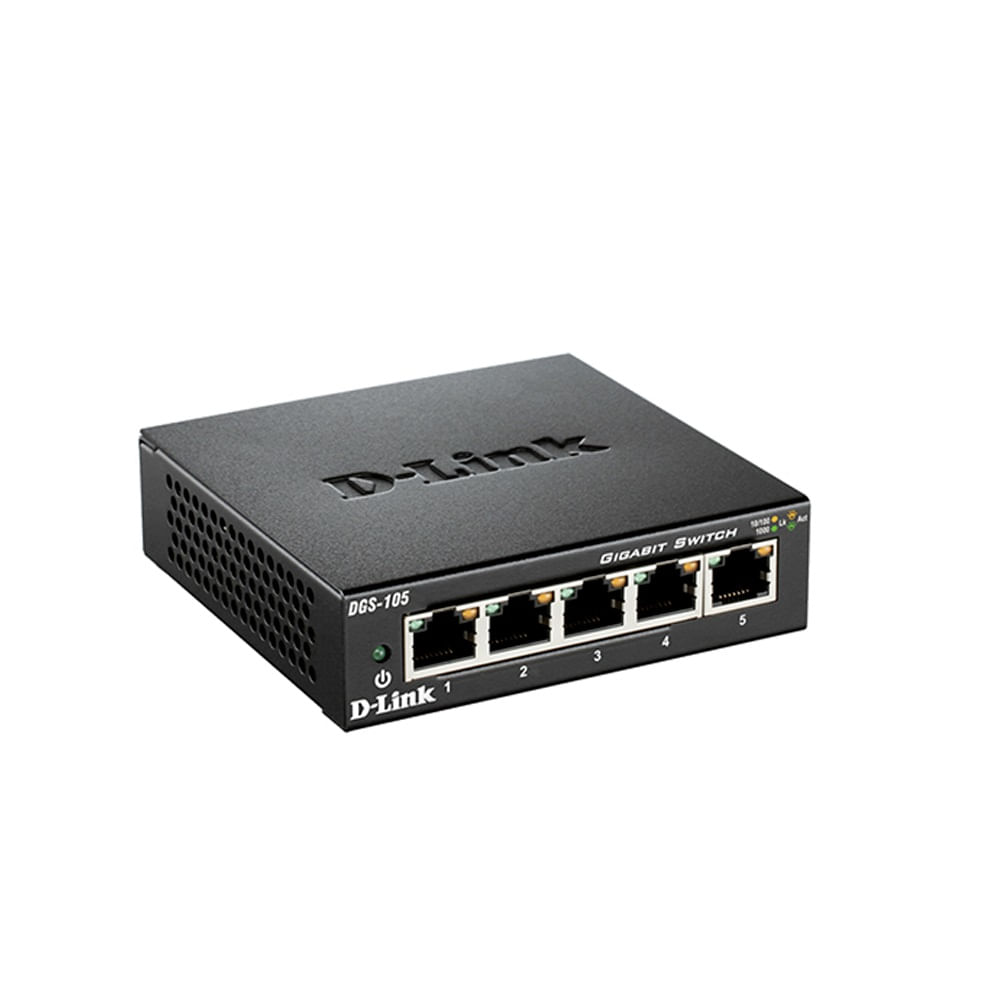 Switch D LINK DGS-105 10-100-1000