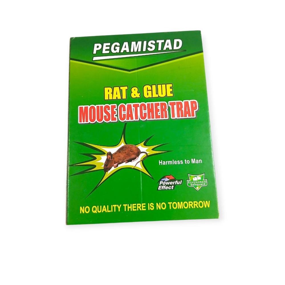 TRAMPA PARA RATAS Y RATONES ADHESIVO X 10 UNID