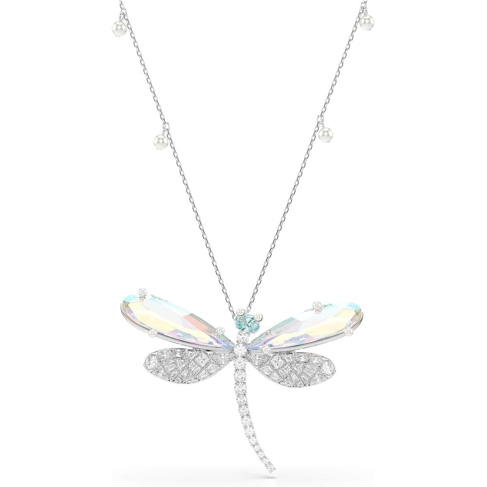 SWAROVSKI X ARIANA GRANDE COLLAR LIBÉLULA PERLA | MULTICOLOR