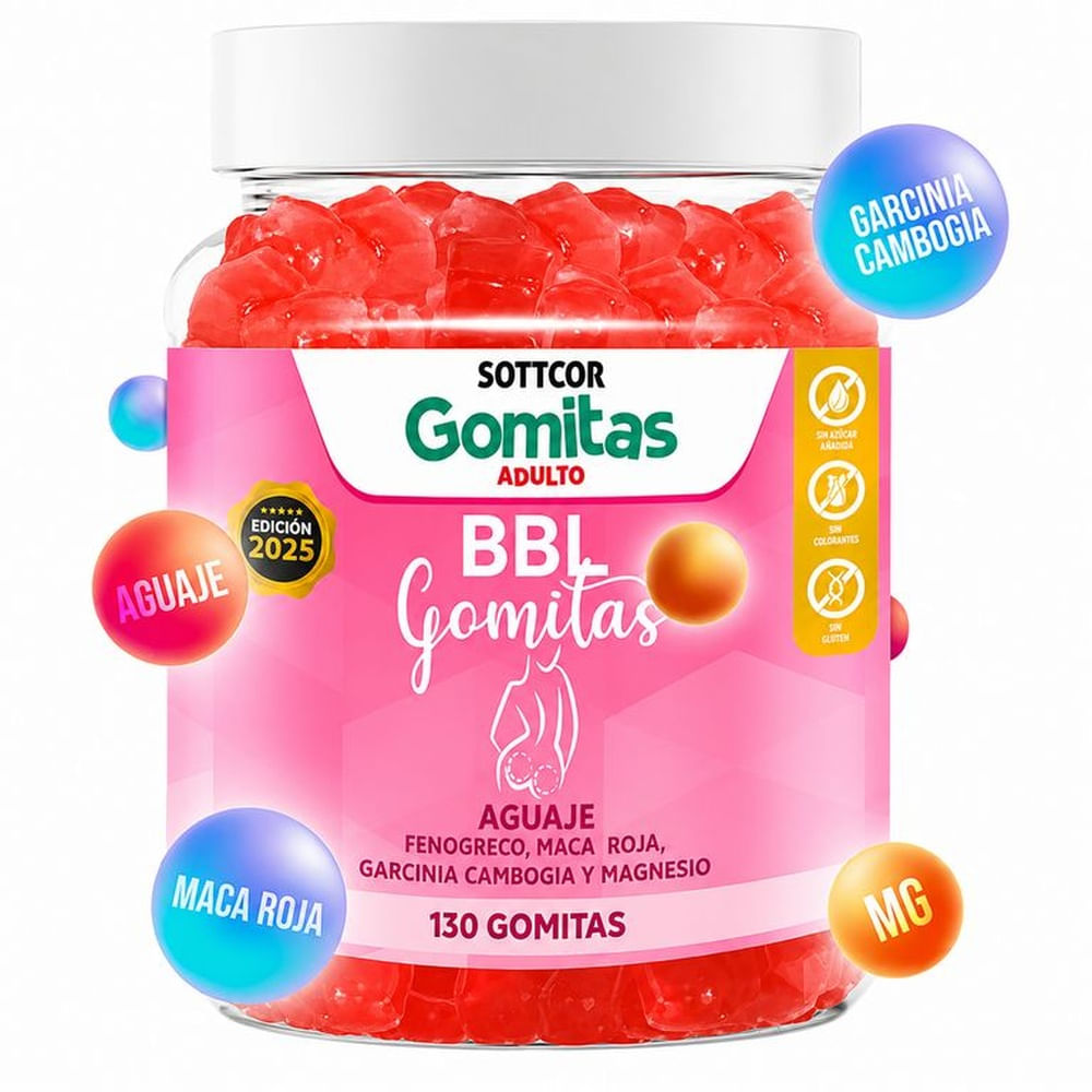 Sottcor Gomitas Bbl 150 Gomitas Suplemento Alimenticio