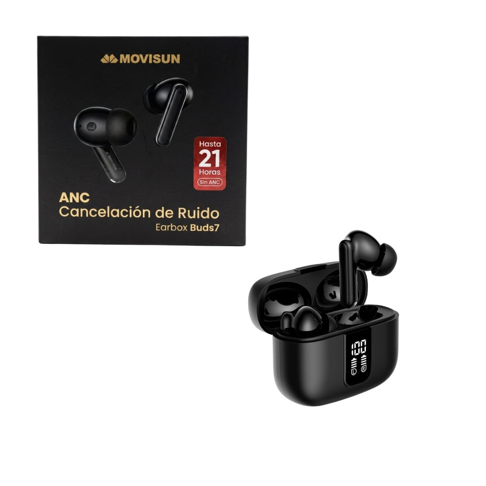 Audifonos Inalambricos Bluetooth con Cancelacion de Ruido de 21 Horas de Autonomia MOVISUN