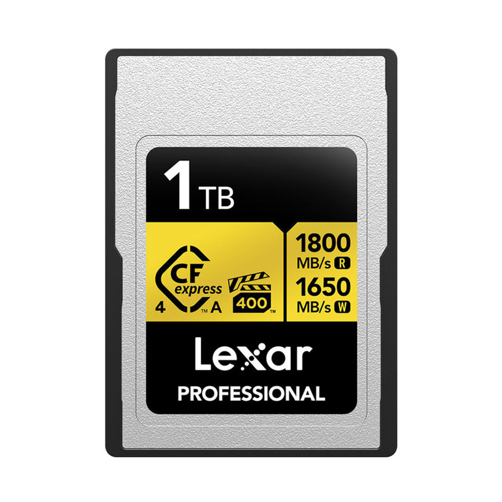 Memoria CFexpress 4.0 Lexar Professional 1TB Type A - Gold Series - R1800mb - W1650mb
