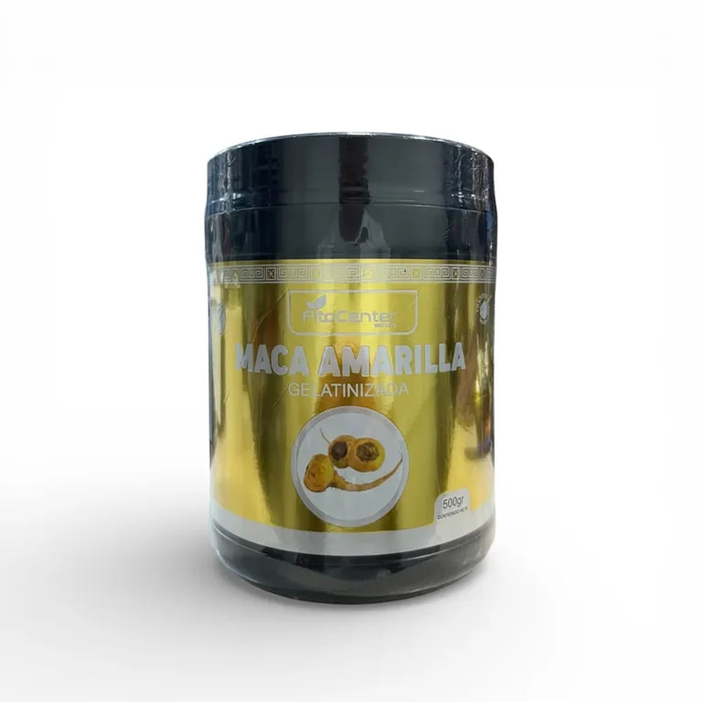 Maca Amarilla Gelatinizada 500 g Fitocenter – Superalimento en Polvo