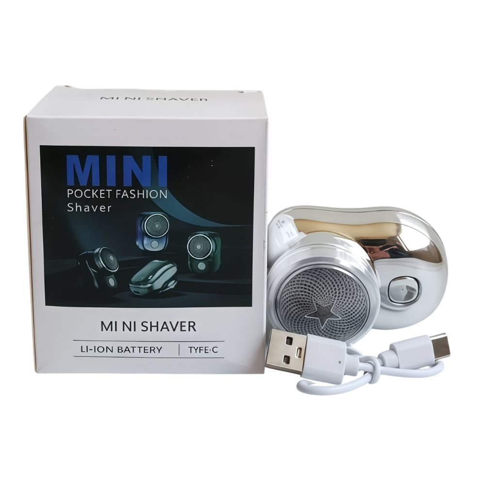 Mini Afeitadora Shaver Plomo