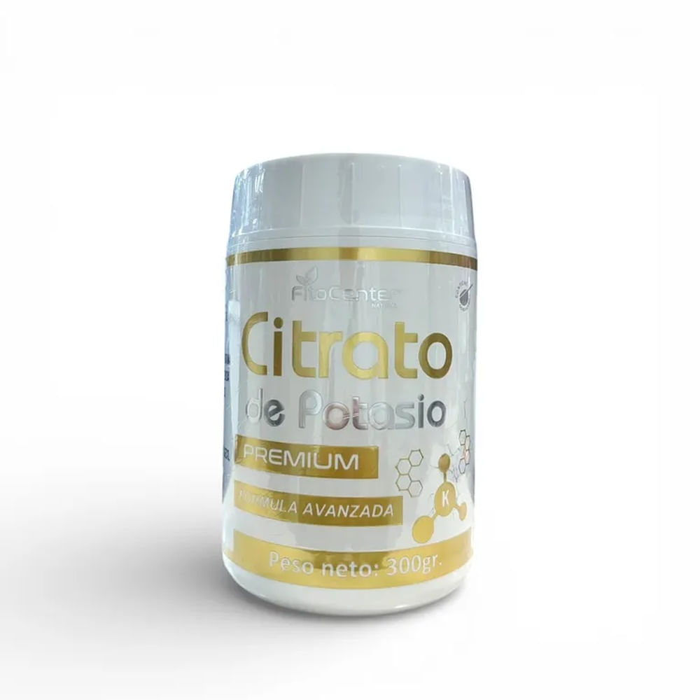 Citrato de Potasio 300g Fitocenter, Suplemento Alimenticio