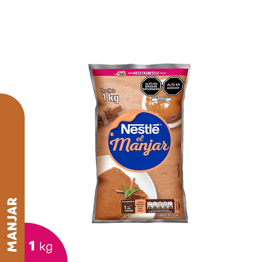Manjar Blanco NESTLÉ Bolsa 1Kg