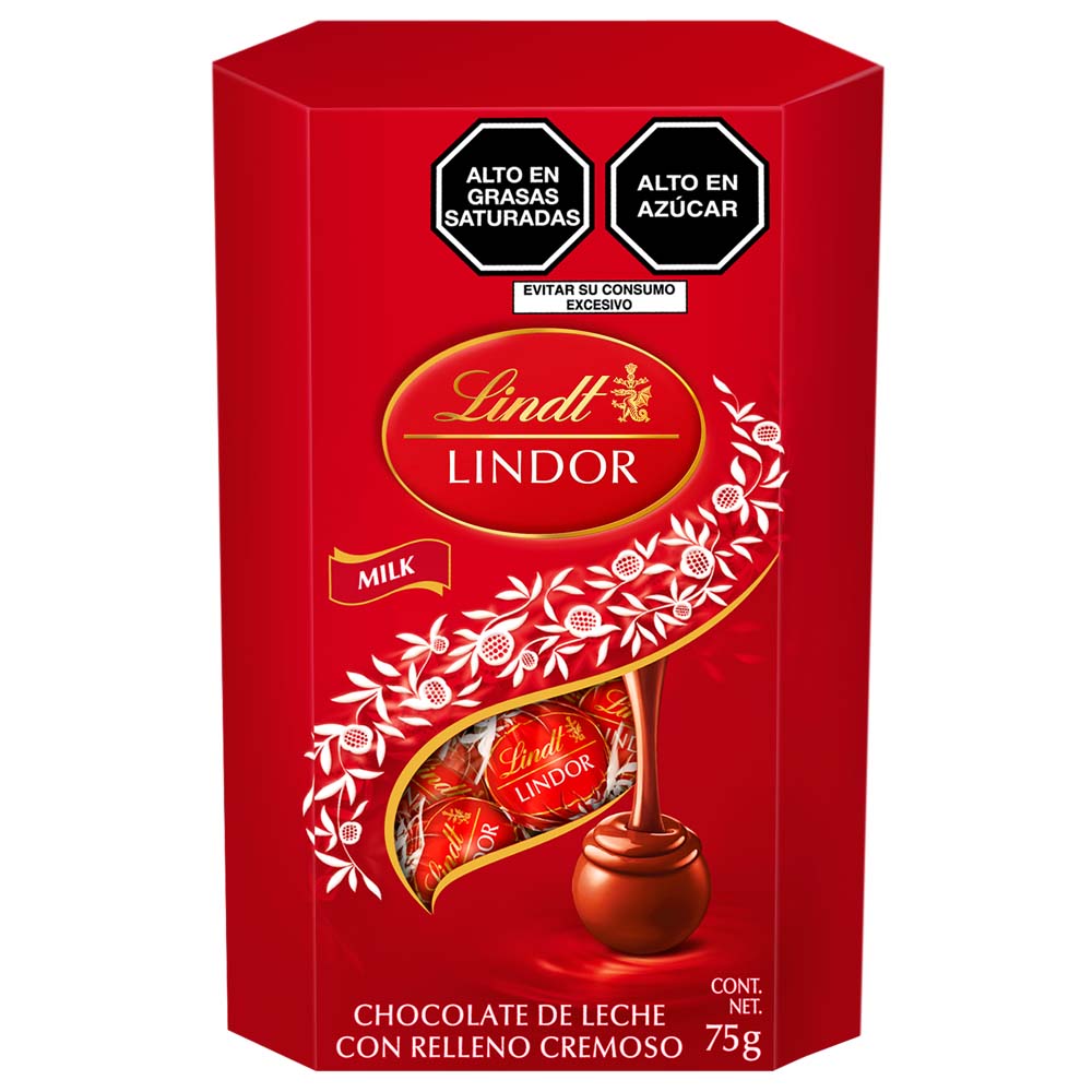 Chocolate LINDT Mini Cornet Milk Caja 75g