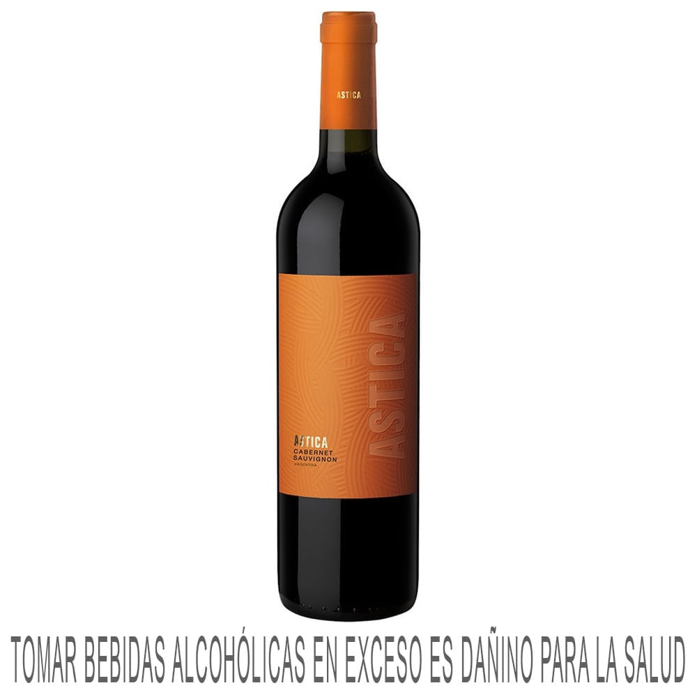 Vino Tinto ASTICA Cabernet Sauvignon Botella 750ml